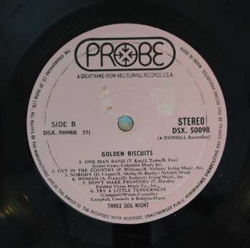 LP Three Dog Night: Golden Bisquits