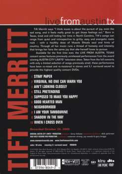 DVD Tift Merritt: Live From Austin TX