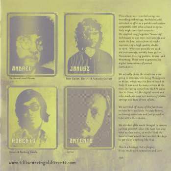 CD Tillison Reingold Tiranti: Allium: Una Storia