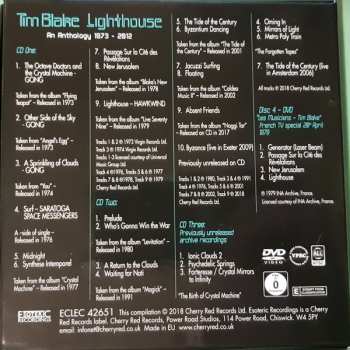 3CD/DVD/Box Set Tim Blake: Lighthouse An Anthology 1973 - 2012