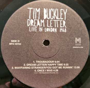 2LP Tim Buckley: Dream Letter: Live In London 1968