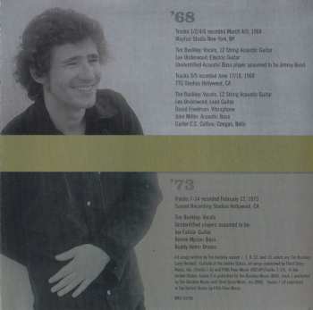 CD Tim Buckley: The Dream Belongs To Me (Rare And Unreleased Recordings 1968/1973)