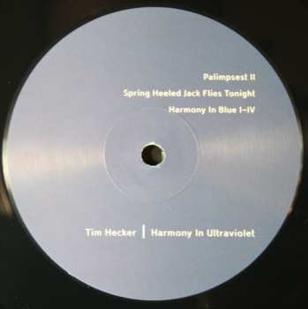 2LP Tim Hecker: Harmony In Ultraviolet