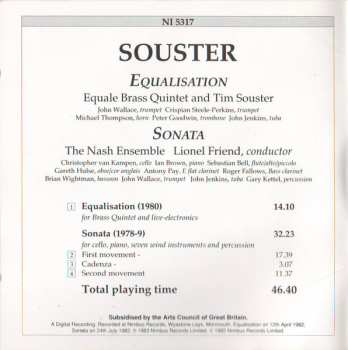 CD The Nash Ensemble: Sonata / Equalisation