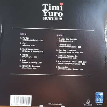 LP Timi Yuro: Hurt!!!!!!! LTD