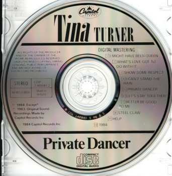 CD Tina Turner: Private Dancer