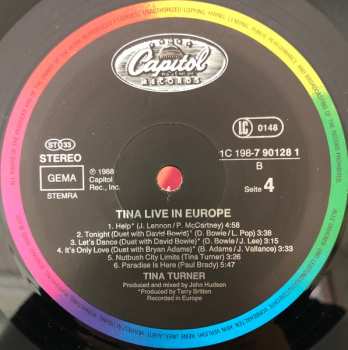 2LP Tina Turner: Tina Live In Europe