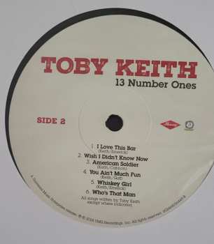 LP Toby Keith: 13 Number Ones