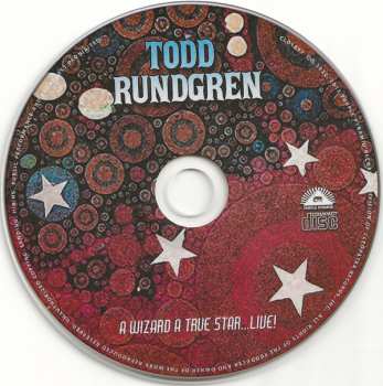 CD/DVD Todd Rundgren: A Wizard A True Star...Live!