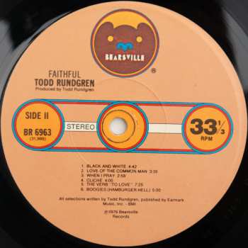 LP Todd Rundgren: Faithful