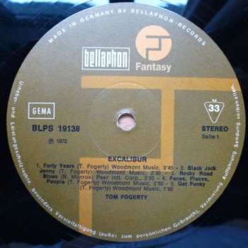 LP Tom Fogerty: Excalibur