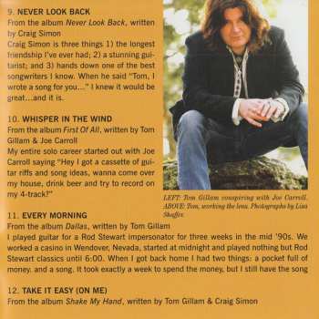 CD Tom Gillam: Better Than The Rest: An Anthology