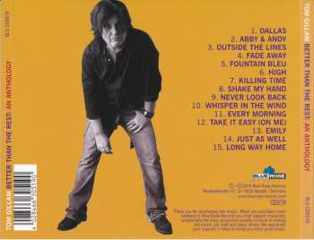 CD Tom Gillam: Better Than The Rest: An Anthology