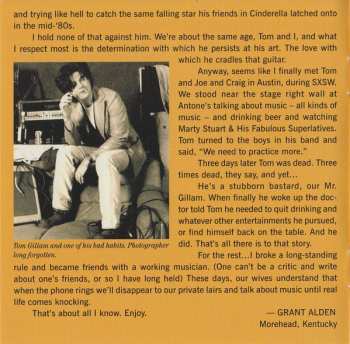 CD Tom Gillam: Better Than The Rest: An Anthology