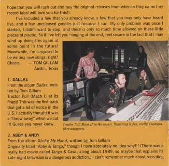 CD Tom Gillam: Better Than The Rest: An Anthology