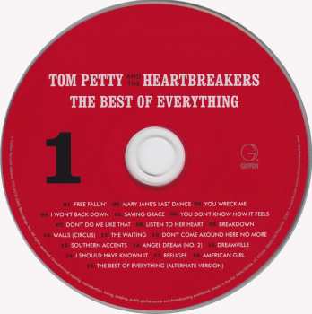 2CD Tom Petty And The Heartbreakers: The Best Of Everything (The Definitive Career Spanning Hits Collection 1976-2016)
