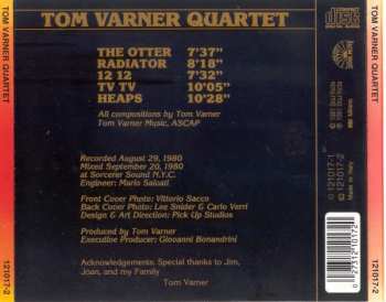 CD Tom Varner Quartet: Tom Varner Quartet