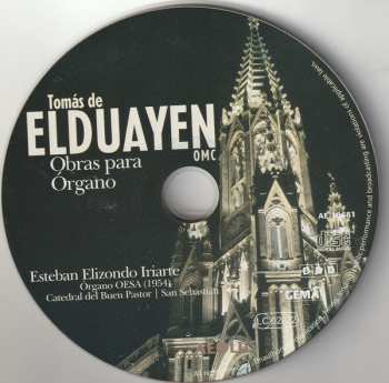 CD Esteban Elizondo Iriarte: Obras Para Organo