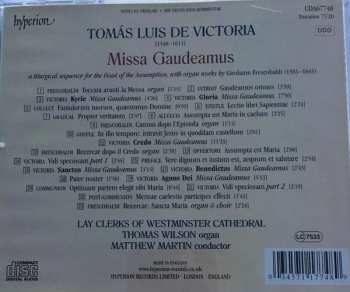 CD Tomás Luis De Victoria: Missa Gaudeamus