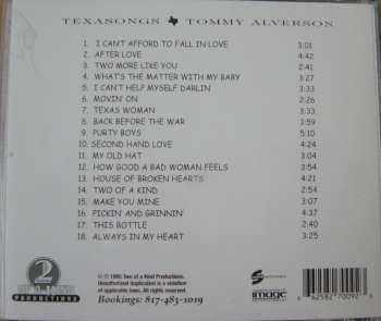 CD Tommy Alverson: Texasongs