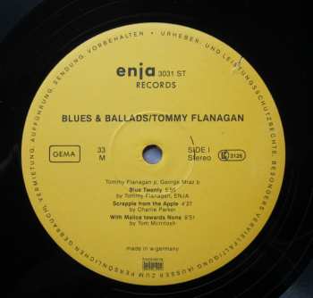 CD Tommy Flanagan: Ballads & Blues