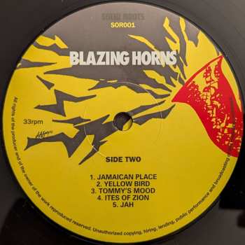 LP Tommy McCook: Blazing Horns