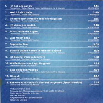 CD Tommy Steib: Ein Herz Kann Verzeihen...