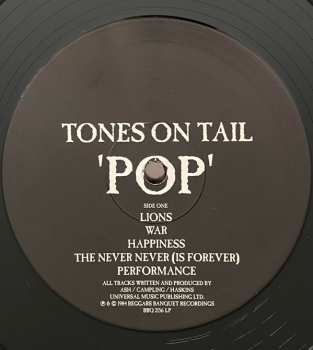 LP Tones On Tail: Pop LTD