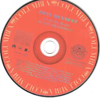 CD Tony Bennett: I Left My Heart In San Francisco