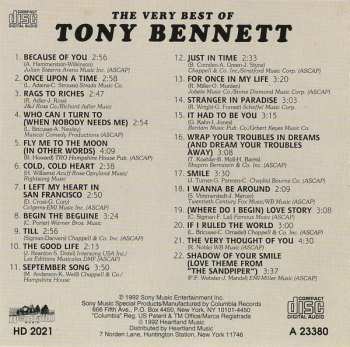 CD Tony Bennett: The Very Best Of Tony Bennett
