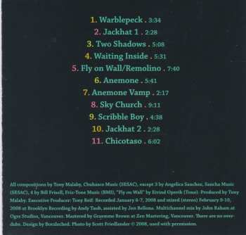 SACD Tony Malaby Cello Trio: Warblepeck