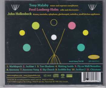 SACD Tony Malaby Cello Trio: Warblepeck