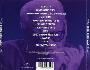 CD Toots Thielemans: Best Of 90 Jaar Toots Thielemans LTD