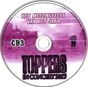3CD Toppers: Toppers In Concert 2017 - Wild West, Thuis Best (Het Complete Concert)