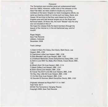 CD Tormentors: Hanging Round