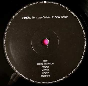 2LP Joy Division: Total From Joy Division To New Order