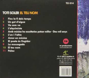 CD Toti Soler: El Teu Nom