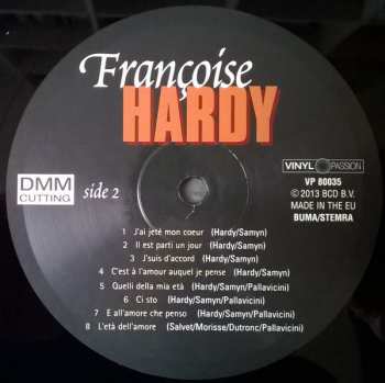 LP Françoise Hardy: Tous Les Garçons Et Les Filles