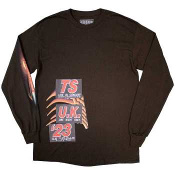 Merch Travis Scott: Travis Scott Unisex Long Sleeve T-shirt: Summer Run 2023 London (back Print & Ex-tour) (small) S