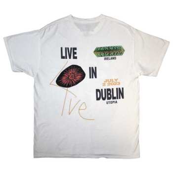 Merch Travis Scott: Travis Scott Unisex T-shirt: Summer Run 2023 Dublin (back Print & Ex-tour) (x-large) XL