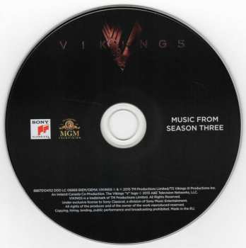 CD Trevor Morris: Vikings Music From Season Three (Music From The TV Series)