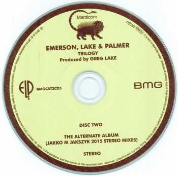 2CD Emerson, Lake & Palmer: Trilogy DLX | DIGI