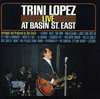 Album Trini Lopez: Live At Basin St. East