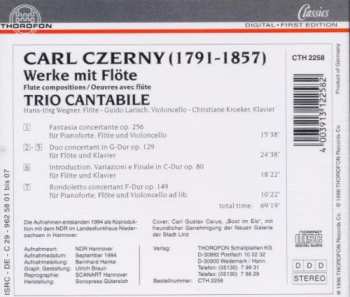 CD Trio Cantabile: Carl Czerny - Werke mit Flöte