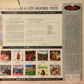 LP Trío Los Soberanos: Homenaje A Los Mejores Trios