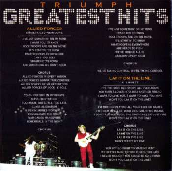 CD/DVD Triumph: Greatest Hits Remixed