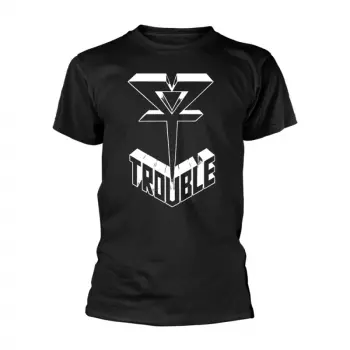T-Shirt Logo Trouble 1 (black)