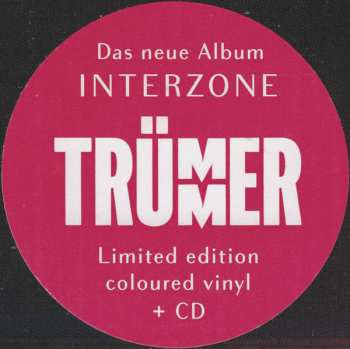 LP/CD Trümmer: Interzone CLR | LTD