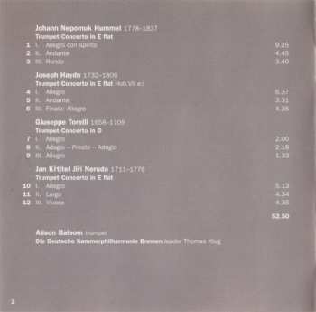 CD Deutsche Kammerphilharmonie Bremen: Trumpet Concertos