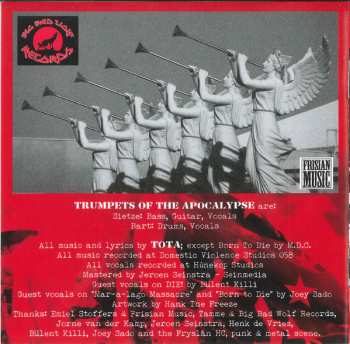 CD Trumpets Of The Apocalypse: Stabbed To Death With A Flag Pin